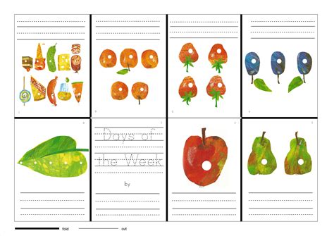 Very hungry caterpillar homeschool printables ~ color and number names. The very hungry caterpillar / Days of the week - La domrod ...