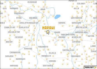 Marawi map — satellite images of marawi. Marawi (Philippines) map - nona.net