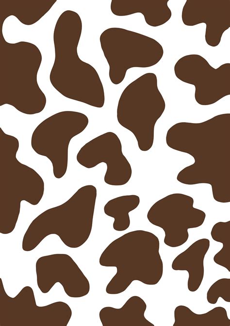 Informative Brown Cow Print Wallpaper Cow Print Wallpaper Cow