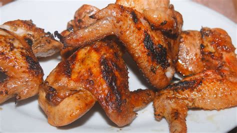 Receta De Alitas De Pollo Con Hierbas Al Grill Recipe Chicken Wings