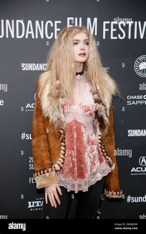 Actress Elena Kampouris Poses At The Premiere Of Before I Fall During The 2017 Sundance Film