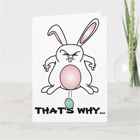 That S Why Funny Adult Easter Card