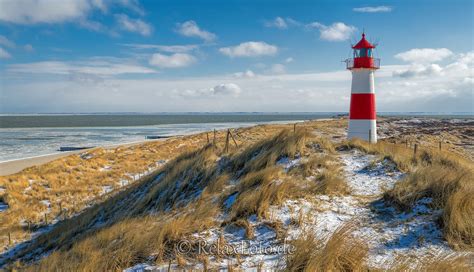 Eine eisbahn wird der see, und wir freuen uns alle! Winterlandschaften am Strand der Insel Sylt | RelaxFoto.de