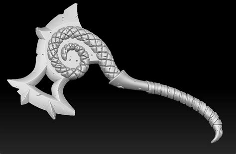 Artstation Snake Weapons Collection 3d Print Resources