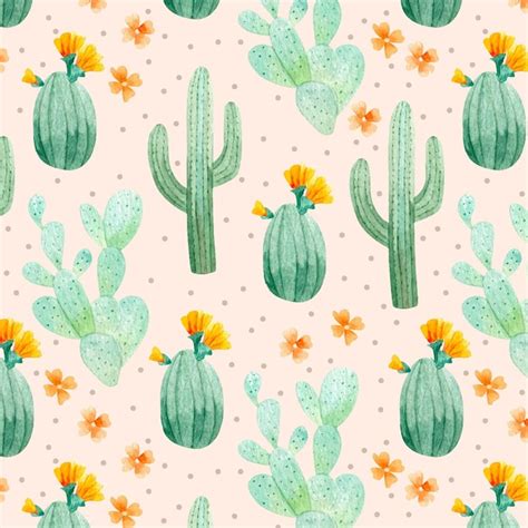 Free Vector Pack Of Cactus Plants Pattern