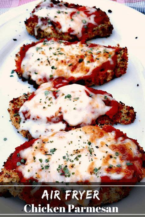The extra crispiness you get from the panko is shockingly good. Air Fryer Panko Breaded Chicken Parmesan with Marinara ...