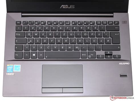 Asus Asuspro Advanced Bu401la Cz020g Ultrabook Review Notebookcheck