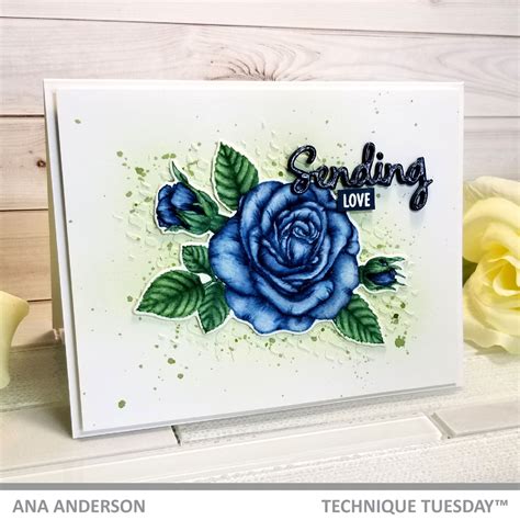 Sending flowers when someone dies. Sending Roses Stamp Set with Matching Dies | Send roses ...