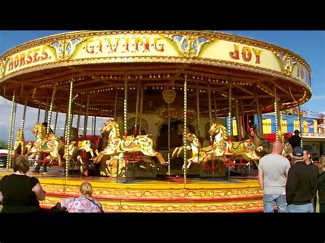 Carousel Funfair Rides Merry Go Round And Swing Rides Youtube