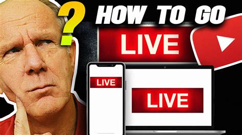 How To Go Live On Youtube Channel On Computer Or Phone Youtube