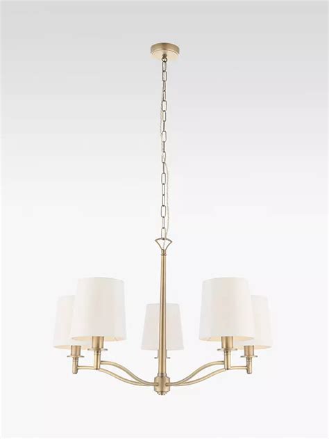 Bay Lighting Eleanor 5 Arm Ceiling Light Antique Brass