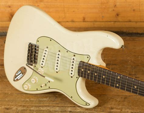 Fender Custom Shop Ltd 62 63 Strat Journeyman Relic Aged Olympic White