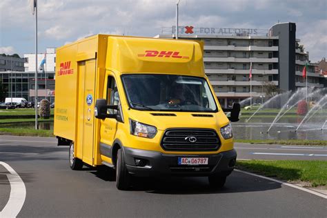 New Van From Ford Dhl Shows Electric Powertrains Arent Just For