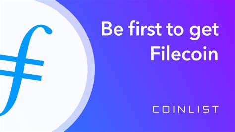 We're proud to announce that starting on april 29, eligible coinlist users will be able to participate in the covalent (cqt) token sale on coinlist. Filecoin - CoinList