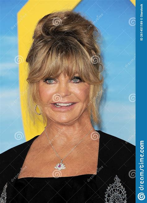 Goldie Hawn Editorial Stock Image Image Of California 261451189