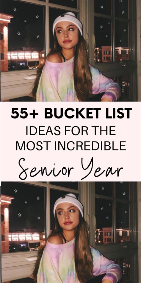 The Ultimate Senior Year Bucket List 55 Ideas Senior Year Of High
