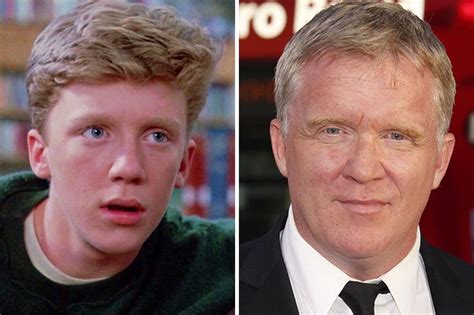 In 2022 Anthony Michael Hall Celebrities Then And