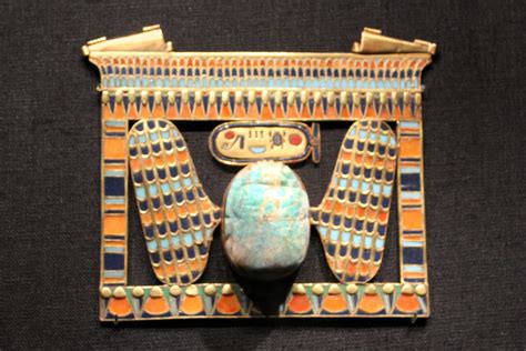 Tutankhamun S Treasures Winged Scarab Pectoral