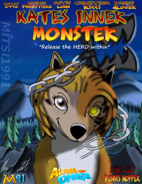 Kates Inner Monster Movie Poster Alpha And Omega Fan Art 32283707