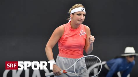 Coup Gegen Die Weltnummer 10 Bacsinszky Nach Fehlstart Mit Blitzsauberem Sieg Sport Srf