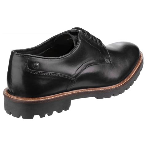 Bally mens salfano black leather derby shoes us 13 new. Base London Barrage Lace Up Derby Shoe Men's Black Shoes ...