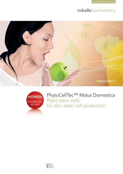 Phytocelltec™ Malus Domestica Plant Stem Cells For Cell Premium