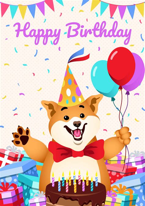 Happy Birthday Animal Clip Art