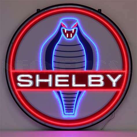 Neonetics Shelby Cobra Led Flex Neon Sign Grease Monkey Garage