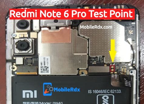 Titik Test Point Redmi Note Pro Aka Joyeuse Untuk Masuk Ke Edl Mode