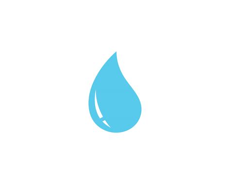Water Drop Logo Template Vector 597082 Vector Art At Vecteezy