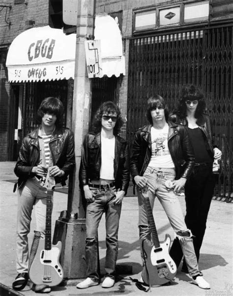Ramones And Ramone Dee Dee And Ramone Tommy And Ramone Johnny And Ram Bob