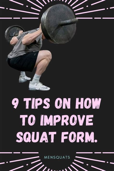 9 Tips On How To Improve Squat And Better Squat Technique Mensquats