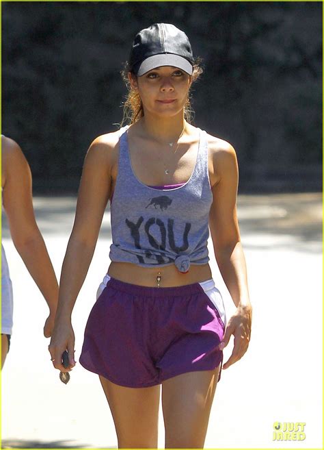 Vanessa Hudgens Shows Pierced Belly Button For Hike Photo 2934301