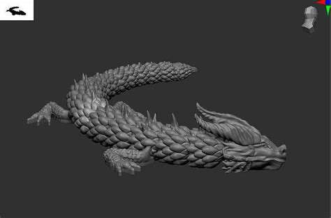 Articulated Dragon 3d Model 3d Printable Cgtrader