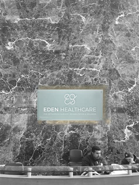 Eden Healthcare Interior Branding On Behance