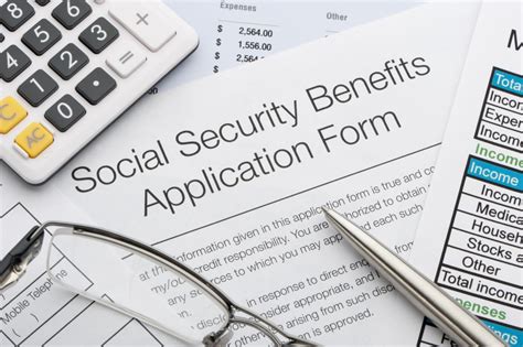 Social Security Benefits Application Form Stock Photo Mcmahan Law Firm