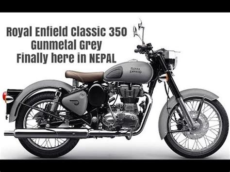 Royal enfield bikes also known as bullet bikes are very popular bikes in nepal and neighbouring country india. Royal Enfield Classic 350 Gunmetal Grey | NEPAL - YouTube
