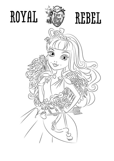 Ever After High para colorear, pintar e imprimir