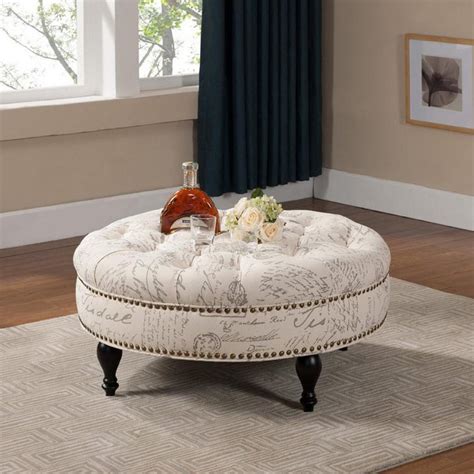 This ottoman from andover mills can be wiped clean with a cloth whenever necessary. 35 Amazing Ottoman Coffee Table Designs | Table Decorating ...