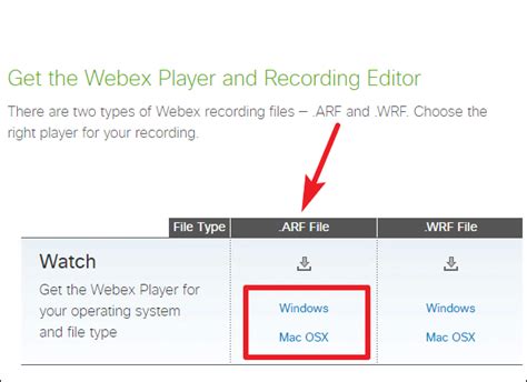 How To View Arf Files Using Webex Network Recording Player All Things How