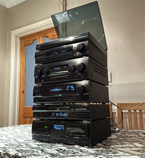 Kenwood Hifi 6 Pieces Stack System Separates A 97 X 87 T 76l Ge 970