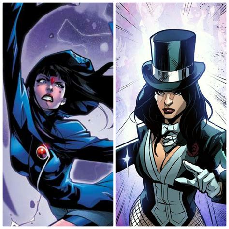 Zatanna And Raven Vs Scarlet Witch And Magik Battles Comic Vine