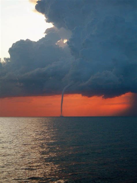 Waterspout Tornado Nature Natural Phenomena Science Nature