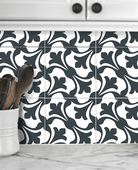 Tile Decals Stickers For Kitchen Backsplash Floor Bath