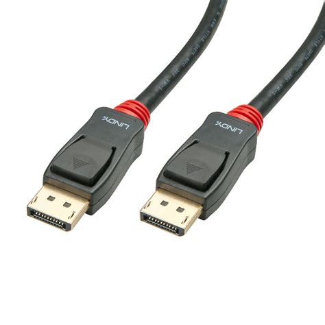 1m Displayport Cable Black From Lindy Uk