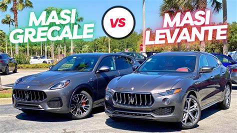 2023 Maserati Grecale Gt Vs Levante Gt And Which Italian Suv Is