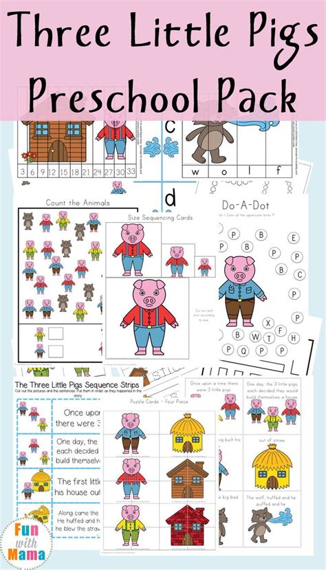 Check spelling or type a new query. Three Little Pigs Activities | Little pigs, Three little ...