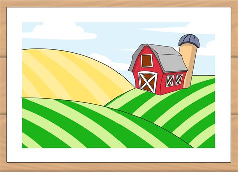 How to draw a female. How to Draw a Farm: 7 Steps (with Pictures) - wikiHow