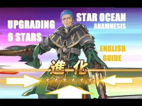 Star ocean is a delightful free to play game hidden behind a clunky ui that can make it difficult for newcomers to get a grasp of what they need to do or how to so until then just enjoy slaying monster's and collecting loot! Star Ocean Anamnesis - Upgrading Characters to 6 Stars - English Quick Tutorial Guide - YouTube