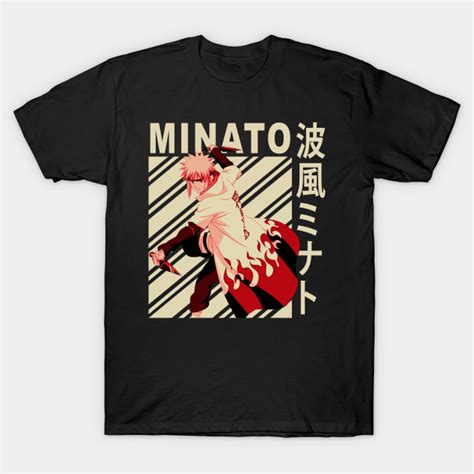 Minato Namikaze - Minato - T-Shirt | TeePublic